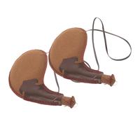 2 pezzi di borse per l'acqua in stile antico Borse Bota in pelle Pu per vino