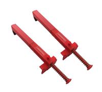 2 pezzi di Brick Liner Runner Leveling Fixator Morsetti di mattoni estrattori morsetti per cassetti di filo per creare clip di linea riutilizzabili