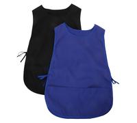 2 pezzi di camice da toelettatura: gilet da lavoro multifunzionale - grembiule