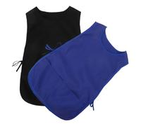 2 pezzi di camice da toelettatura: gilet da lavoro multifunzionale - grembiule