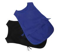 2 pezzi di camice da toelettatura: gilet da lavoro multifunzionale - grembiule