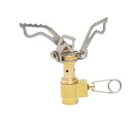 2 pezzi di campeggio esterna pieghevole Super Mini forno tascabile da picnic bruciatore a gas fornello stufa Hking attrezzatura(1Pcs Copper)