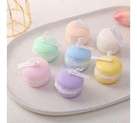 2 pezzi di candele profumate a forma di torta macarons, disponibili in 6 colori, design dolce e lunga durata della combustione, decorazione per la casa e feste, regalo romantico per matrimoni, regalo