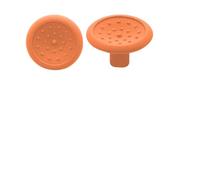 2 pezzi di cappucci per joystick compatibili con ANBERNIC RG406V/RG406H/RG476H/RG477M, cappucci a bilanciere per levette analogiche, coperture per pulsanti delle levette della console (arancione)