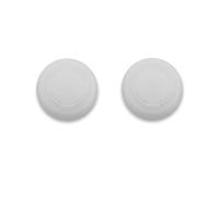 2 pezzi di cappucci per joystick compatibili con Steam Controller 2, cappucci in silicone antiscivolo per levette delle console di gioco, ricambio per pulsanti delle levette (bianco trasparente)