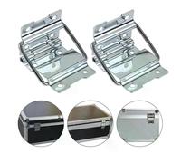 2 pezzi di cerniere di supporto in ferro cromato per scatola d'aria, cassetta degli attrezzi, cerniera