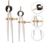 2 pezzi di cimpili in pelle-crattica comodi indicatori di spaziatura