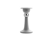 2 pezzi di cinghia in silicone, tampone aspirazione magnetico for porta, protezione da parete chiusa, compatibile con accessori hardware domestici senza foratura(Long-Gray)