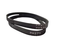 2 Pezzi Di Cinghie Cr Per Piallatrice Elettrica 5Ph271, 5 Scanalature | Lunghezza 271 Mm, Larghezza 11,7 Mm, GHO 26-82D/15-82/6500