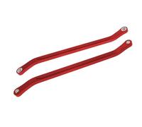2 Pezzi di Collegamento tra assale Posteriore in Lega Lavorata e Telaio for RC, modellismo Hobby 1-10 Vrx, Octane, Vetta, Kar-oo, Ftx, out-tlaw, aggiornato(Rood)