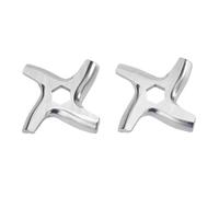 2 pezzi di coltelli for tritacarne n. 5, accessori ricambio for, compatibili con Moulinex HV2, HV3, HV4, HV6, HV8, ME6121