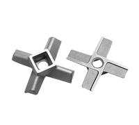 2 pezzi di coltello for tritacarne in acciaio inossidabile, lama for tritacarne n. 5 for Philips HR2526 HR 2708 2714 2721 2728, pezzi di ricambio for elettrodomestici da cucina