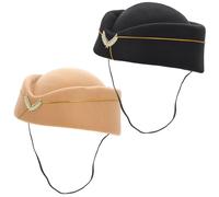 2 pezzi di compagnia aerea Hat Hat Hostess cosplay beret hat hat hat hat hat