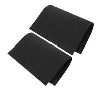 2 pezzi di coperta in feltro di carbonio e grafite, ignifugo e termoisolante,