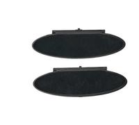 2 pezzi di copertura dello specchio per il trucco interno dell'aletta parasole per auto 99670142102 adatta per la sostituzione Cayman 987 Specchietto Retrovisore Guscio
