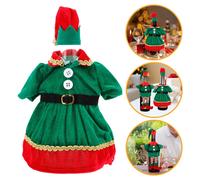 2 pezzi di copertura per bottiglia di vino, decorazione per vino, custodia per