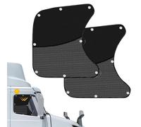 2 pezzi di copertura per finestrini per camion, protezione UV per auto, tettarella rimovibile con blocco UV, pieghevole, per sedili posteriori