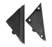 2 pezzi di copertura per specchio della porta nero lucido compatibile con Fiat 500 2012-2019 sinistra destra resistente alle intemperie plastica di ricambio per 1SH17KX7AA 1SH16KX7AA