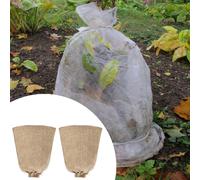 2 pezzi di coperture per piante, protezione antigelo, borsa riutilizzabile