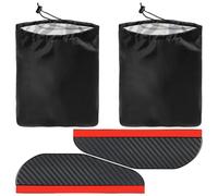 2 Pezzi Di Coperture Per Specchietti Retrovisori, 1 Paio Di Protezioni Antipioggia, Copertura Antipioggia Per Specchietto Retrovisore Auto, Accessori Per Specchietti Auto