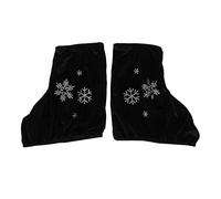 2 Pezzi di Copri Pattini Protezione da Scarponi da Pattino Attrezzo - Nero-M