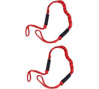 2 pezzi di corde elastiche per ormeggio di barche, corde di ormeggio per sport acquatici, corde elastiche resistenti con assorbimento degli urti