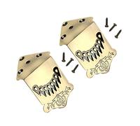 2 pezzi di cordiera per mandolino in oro: cordiera per mandolino a 8 corde -