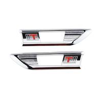2 Pezzi di Cornice Decorativa per la Copertura del Segnale della Luce di svolta dell'auto per Chevrolet Chevy Cruze 2009-2014