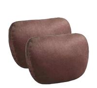2 pezzi di cotone memory for poggiatesta for auto, accessori supporto for il collo, cuscino for riposo del regolabile universale morbido or sedili per Adulti(Color 4)
