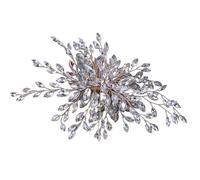 2 pezzi di cristallo sposa pettine for capelli strass copricapo da sposa gioielli accessori for capelli da sposa ornamenti for feste da donna Per Donne Ragazze