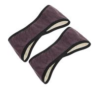 2 pezzi di cuffie antirumore per dormire, marroni