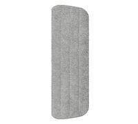 2 pezzi di cuscinetti for mocio ricambio for testine spray in microfibra for pulizia a umido e asciutto a teste piatte for pavimenti(Gray)