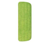 2 pezzi di cuscinetti for mocio ricambio for testine spray in microfibra for pulizia a umido e asciutto a teste piatte for pavimenti(Green)