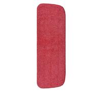 2 pezzi di cuscinetti for mocio ricambio for testine spray in microfibra for pulizia a umido e asciutto a teste piatte for pavimenti(Red)