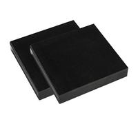 2 pezzi di cuscinetti in gomma for mobili, quadrati, 200 × 100 mm, spessore 12-30 mm, adatti for attrezzature pesanti e industriali, 200 × 100 × 25 mm(200x100x15mm)