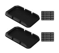 2 Pezzi Di Cuscinetto Anti-Slip Del Cruscotto, Accessori Per Auto, Cuscinetto Anti-Slittamento Al Silicone, Supporto Per Cellulare Per Auto.