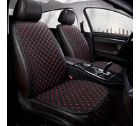 2 pezzi di cuscino universale per sedile auto confortevole, cuscino per sedile anteriore auto quattro stagioni con stella ricamata su sedile singolo anteriore con schienale anti-scivolo (1 cuscino ant