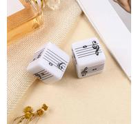 2 pezzi di dadi musicali per bambini, scuole, classi, ragazzi e ragazze,