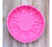 2 pezzi di decorazioni per torta silicone in silicone stampo di girasole