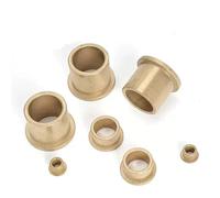 2 pezzi di diametro interno 16 mm for metallurgia delle polveri, cuscinetto for olio con flangia a gradino, flangia, boccola flangiata, manicotto in rame flangiato(16X20X8-25X2)