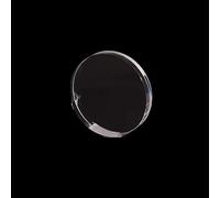 2 pezzi di disco acrilico funzionale liscio, foglio di plastica trasparente rotondo da 3 mm di spessore, pannello acrilico in vetro organico for badge(17cm)