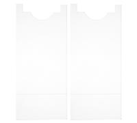 2 pezzi di fermadivano: protezione trasparente per mobili sotto il divano,