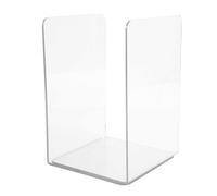 2 Pezzi Di Fermalibri Trasparenti In Acrilico A Forma Di L