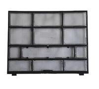 2 Pezzi Di Filtro For Unità Di Sospensione For Condizionatore D'aria, Compatibile Con Gree, Accessori For Filtri Antipolvere(E type)
