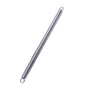 2 pezzi di gancio e molla di trazione in acciaio inossidabile a doppio anello chiuso con filo dia. 1,8 mm di diametro esterno 12/14/15 mm di lunghezza 40-300 mm(100mm,12mm-1.8mm(2pcs))