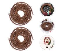 2 pezzi di ghirlande di vite ghirlande rattan forma serpente rattans ghirlande