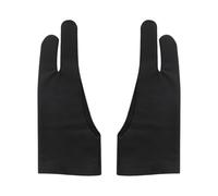 2 Pezzi Di Guanti Di Pittura, Guanti Artificiali Anti-Fouling E Anti-Slittamento, Accessori Per Schizzi Di Pittura Ad Olio E Copertura Delle Dita Della Pittura (Nero).