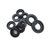 2 pezzi di guarnizione in gomma NBR ID 32 mm 33 mm 34 mm, guarnizione in gomma nitrile butadiene, for albero rotante, macchina idraulica(35x45x5)