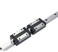 2 pezzi di guida lineare HSR20 e 4 pezzi di carrello HSR20CA/HSR20CR, lunghezza da 300 mm a 2500 mm(HSR20 HSR20CR Set,350mm)