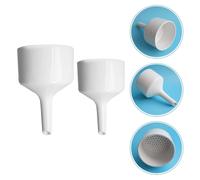 2 pezzi di imbuti per liquidi, imbuto di riempimento scientifico, imbuto per